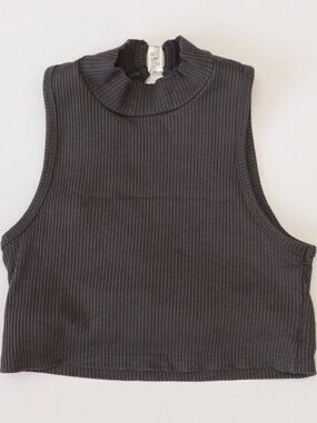 Tiger Friday Legacy / Compression Mock Neck Top Grey in Child XL GUC  Condition: